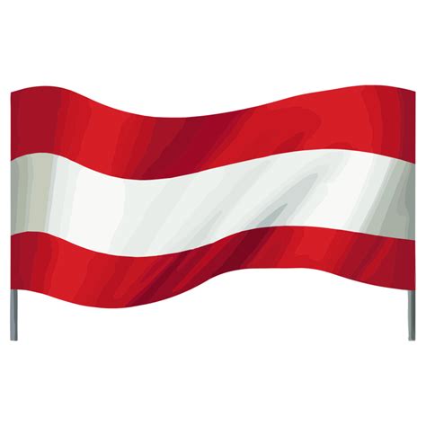 Austria flag transparent background,AI Generative 27434270 PNG