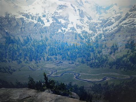 Amazing view of hanging dog ranch from the mountains : r/reddeadredemption2