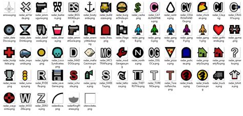 GTAGarage.com » SA HQ Radar Icons For GTA SA&VC » View Screenshot