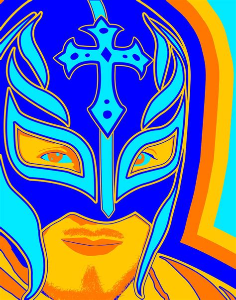 WWE Rey Mysterio - Rectangle Color Scheme by KayFriday on DeviantArt