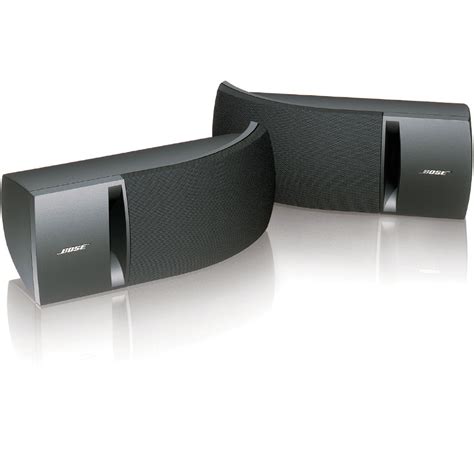 Bose 161 Full-Range Bookshelf Speakers (Black, Pair) 27027 B&H