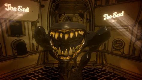 Bendy and the ink machine: chapter 5 final boss and ending - YouTube