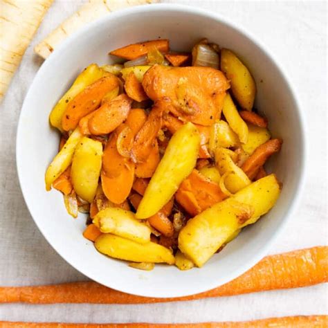 Parsnips and Carrots Recipe – Vegetarian Recipes for Mindful Cooking