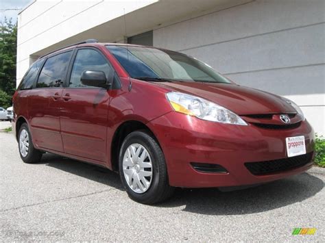 2008 Toyota sienna paint colors