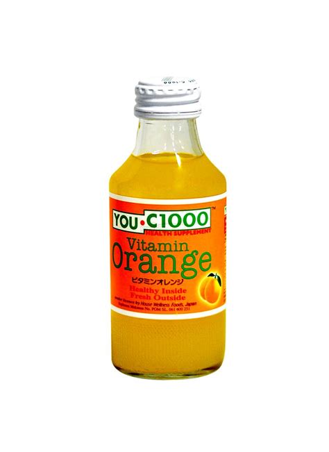 YOU C1000,HEALTH DRINK VITAMIN ORANGE 140mL BTL – Rest Area Km 379