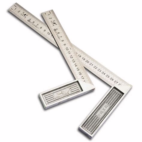 HOLD tool L type stainless steel ruler Square aluminum seat rectangular ...