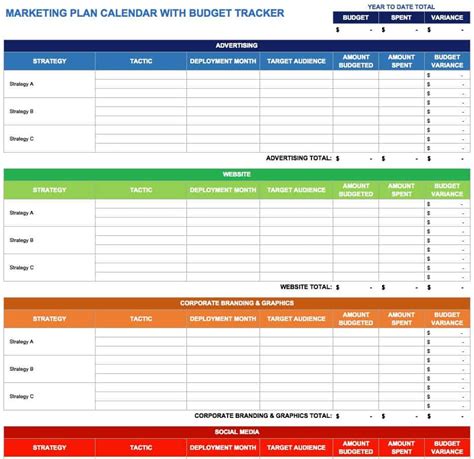 9 Free Marketing Calendar Templates for Excel - Smartsheet