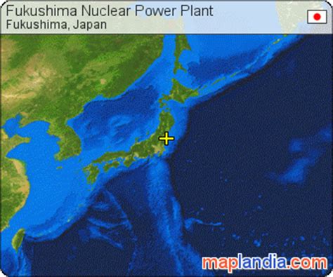 Fukushima Nuclear Power Plant | Fukushima Google Satellite Map