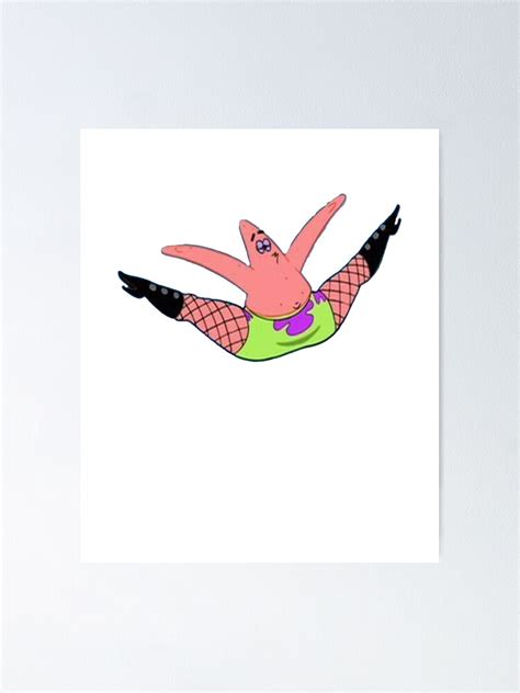 "Patrick Star Boots Meme Patrick in Heels" Poster for Sale by pascaraul ...