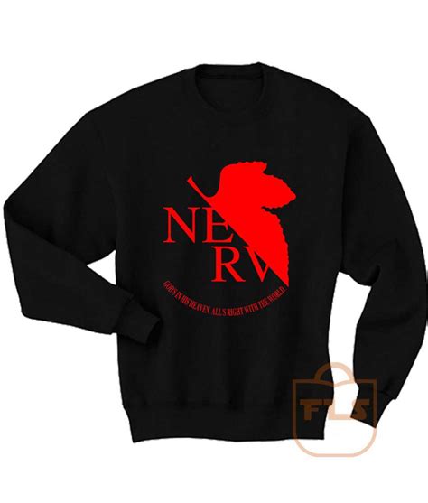 Evangelion Nerv Sweatshirt- FEROLOS.COM