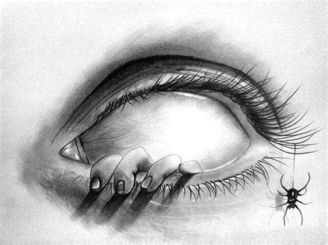 Scary Drawings Of Eyes