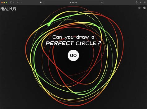 Can You Draw a Perfect Circle | Neal.Fun | Abakcus