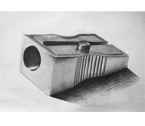 SHARPENER on Behance | Object drawing, Pencil art drawings, 3d art drawing