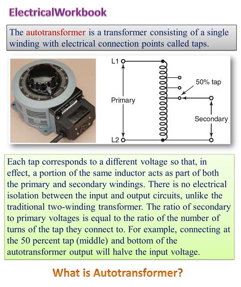 Auto transformer – Theory, Diagram, Advantages & Applications ...