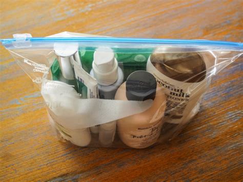 Carry On Liquids - Prepping Beauty In A Quart Sized Bag – The Travel Bite