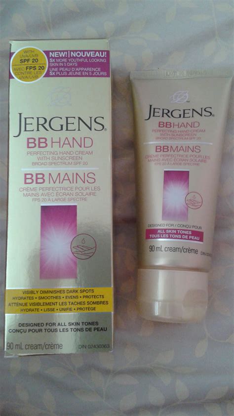 Jergens BB Hand Perfecting Hand Cream SPF 20 reviews in Hand Lotions ...