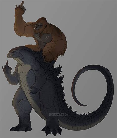 team up by austroraptorcabazai | Godzilla funny, Godzilla comics, All ...