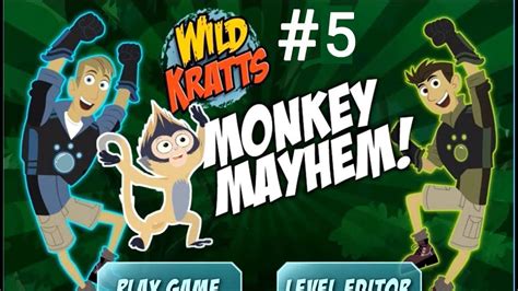 Wild Kratts Monkey Meyhem Game! Level 5 | Learn about Animals Online ...