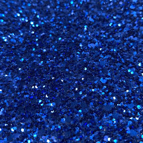 Blue Glitter Background