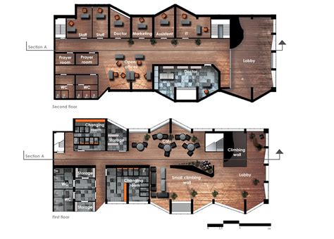 Floorplan Community Center by zlaja on DeviantArt