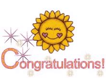 Sparkling Animated Congratulations Happy Sun Flower GIF | GIFDB.com