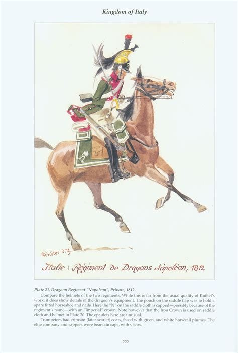 Regno d'Italia - Reggimento Dragoni "Napoleone", Soldato, 1812 ...