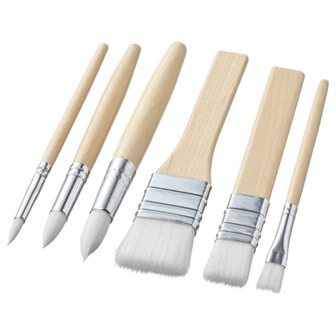 MÅLA paintbrush, set of 6 - IKEA