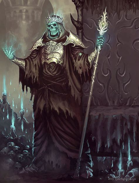 Lich by ArtDeepMind on DeviantArt High Fantasy, Fantasy Rpg, Dark ...