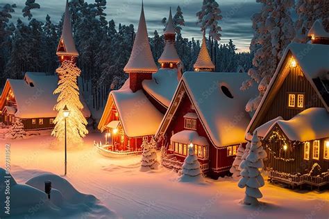 Santa Claus Village in Finland's Lapland, located near Rovaniemi ...