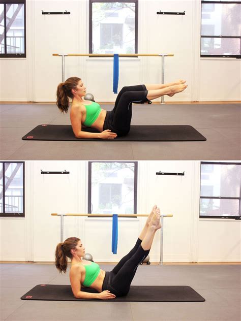 Pilates Workout Moves: Flat Abs Workout | Glamour