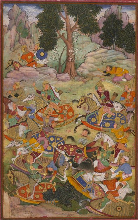 First Battle Of Panipat, Delhi Sultanate, Mughal Paintings, Mughal ...