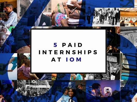 5 PAID Internships at IOM - International Organization for Migration ...