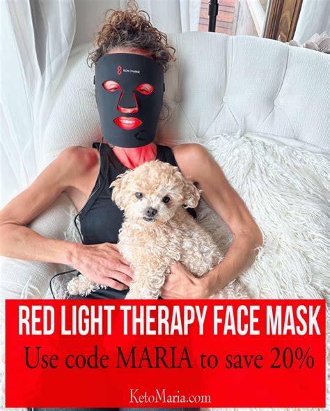 Red Light Therapy Face Mask - Maria Mind Body Health