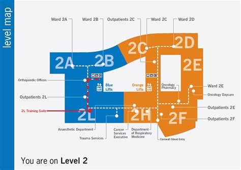 Princess Alexandra Hospital Zone Map