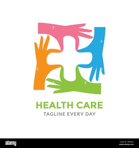 Human health care logo design Stock Vector Image & Art - Alamy