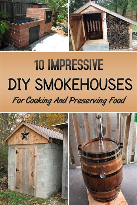 10 Impressive DIY Smokehouses For Cooking And Preserving Food ...