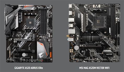 AMD A320 vs A520 vs B450 vs B550 Chipset Comparison – Is A520 worth it ...