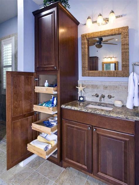 Pretty tall bathroom storage cabinet oak that will blow your mind ...