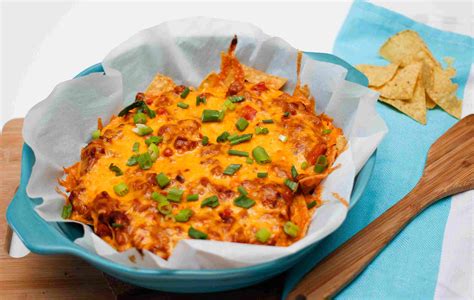 Baked Ground Beef Nachos Recipe