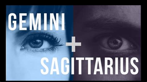 Gemini & Sagittarius: Love Compatibility - YouTube