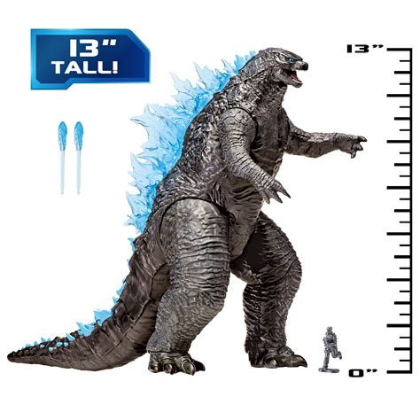 Buy Godzilla vs Kong 13 Mega Godzilla Figure with Lights & Sounds ...