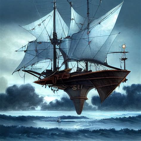 Sailing Ship Side View