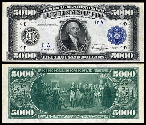 Understanding the $5,000 Bill and Why It's so Rare (With Pictures)