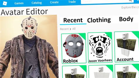 MAKING JASON VOORHEES a ROBLOX ACCOUNT (Friday The 13th) - YouTube