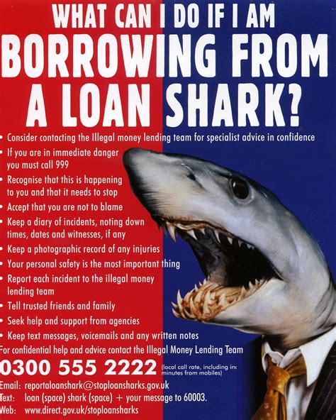 Neighbourhood Management: What can you do if borrowing from a loan shark?