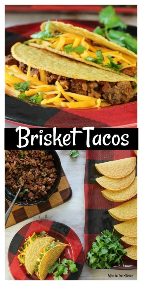 Brisket Tacos {Leftover Brisket Recipe} - Miss in the Kitchen