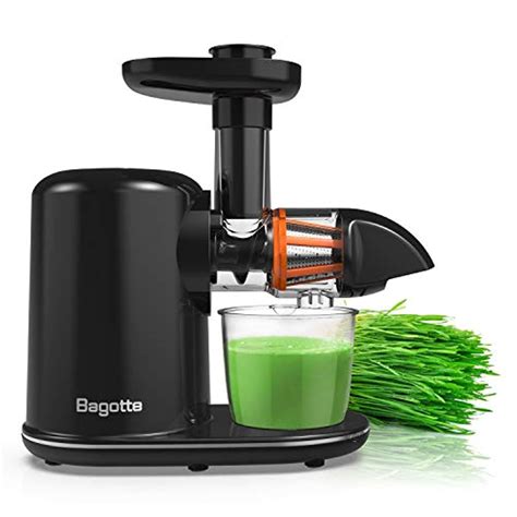 Masticating Juicer Machines, Bagotte Slow Juicer Extractor, Easy to ...