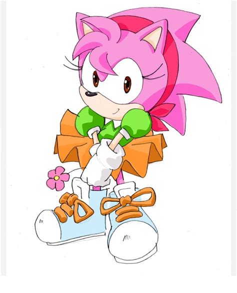 Amy rose classic | Amy rose, Amy the hedgehog, Classic sonic