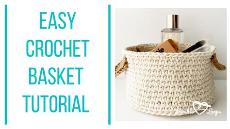 Crochet Basket Pattern for Beginners (Free & Easy)