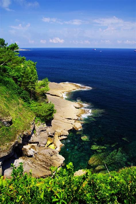 The Coast of Cantabria, Spain Stock Photo - Image of estuaries ...